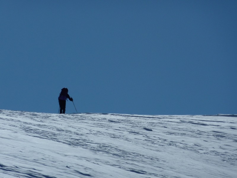 Arrivée au Col de la Lavey