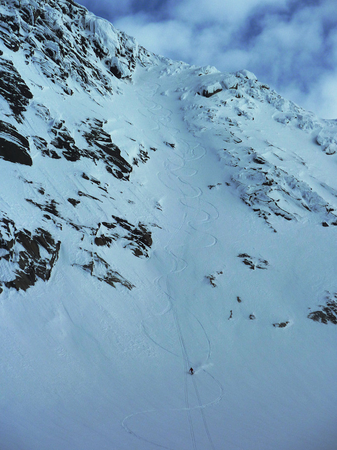 Storfjellet - Pointe E : Couloir W