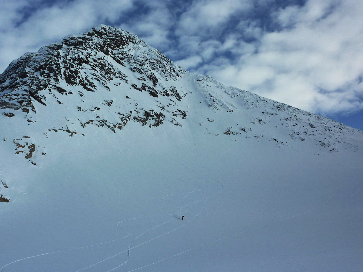 Storfjellet - Pointe E : Face et Couloir W