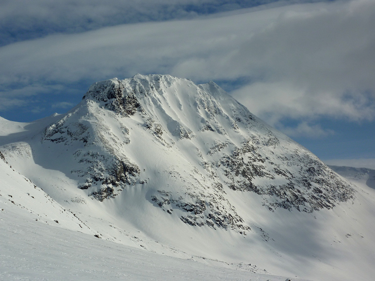 Storfjellet - Pointe SE : Face NW