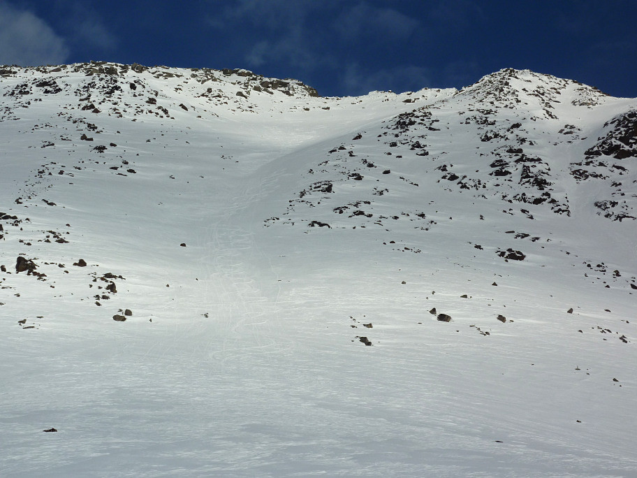Storfjellet - Pointe N : Couloir SW
