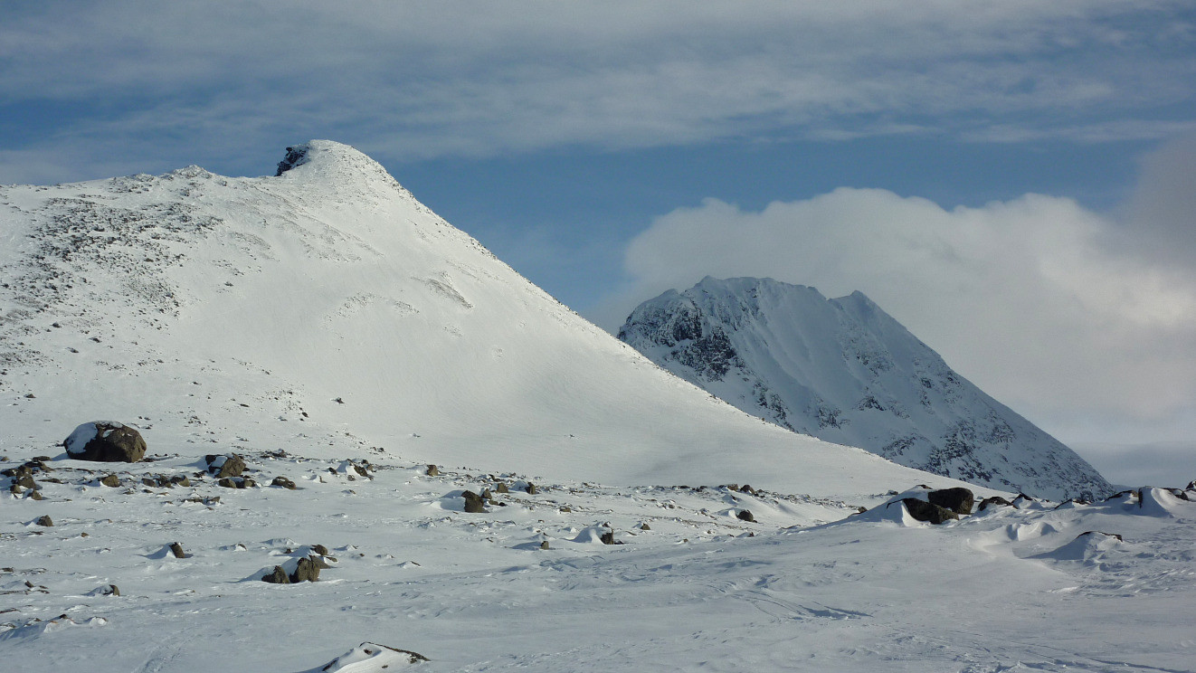 Storfjellet - Pointe N : Face NW