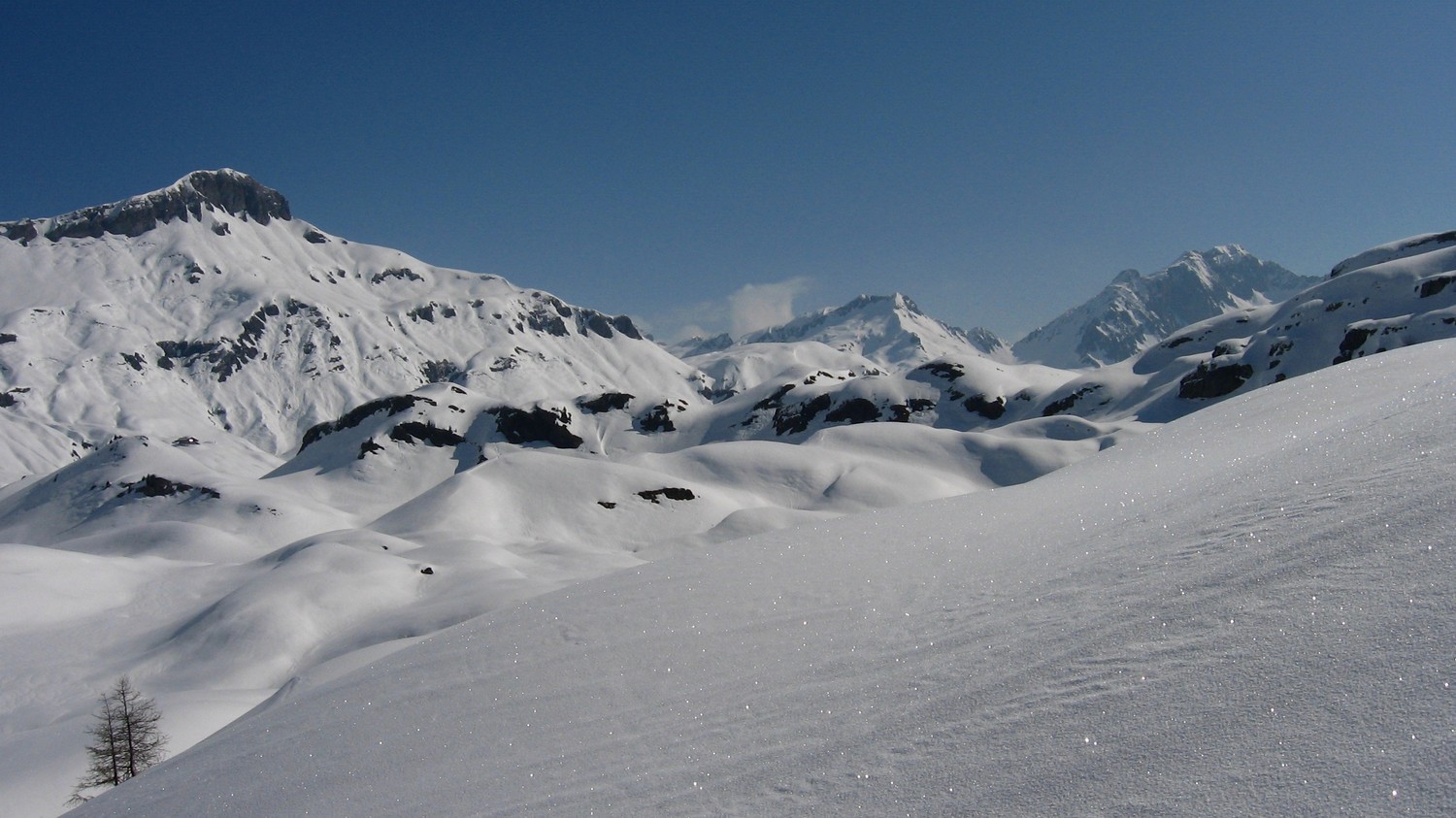 Vers l'Aiguille de Bérard