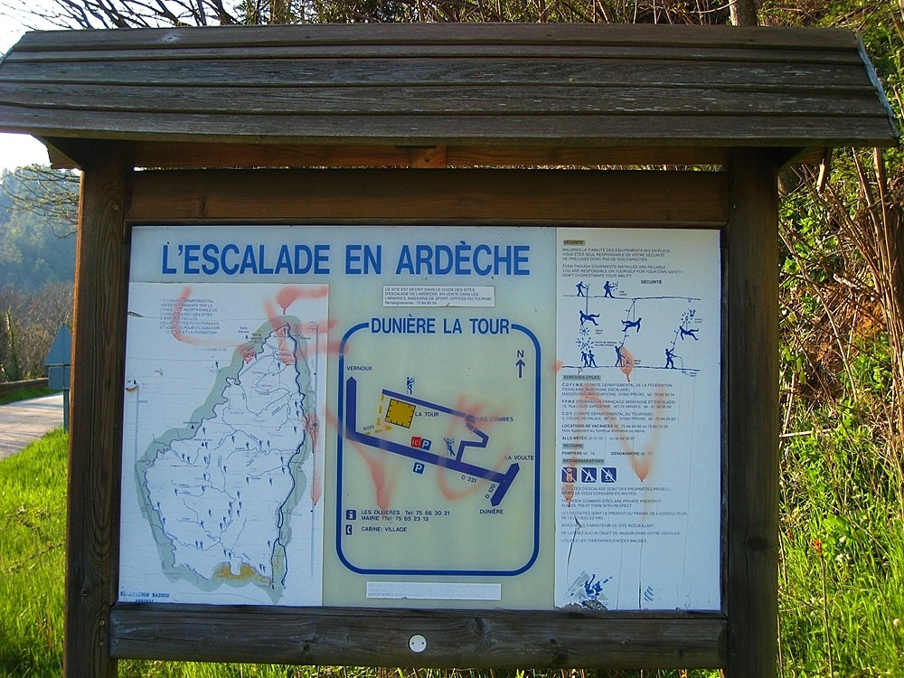 accès à Dunière-sur-Eyrieux