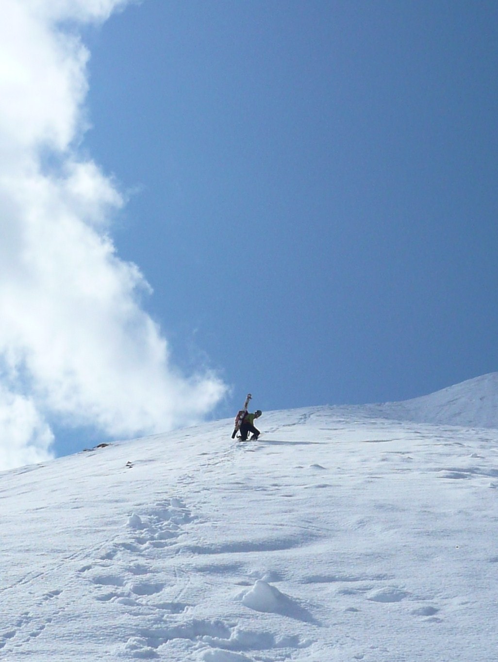 montée dans le couloir