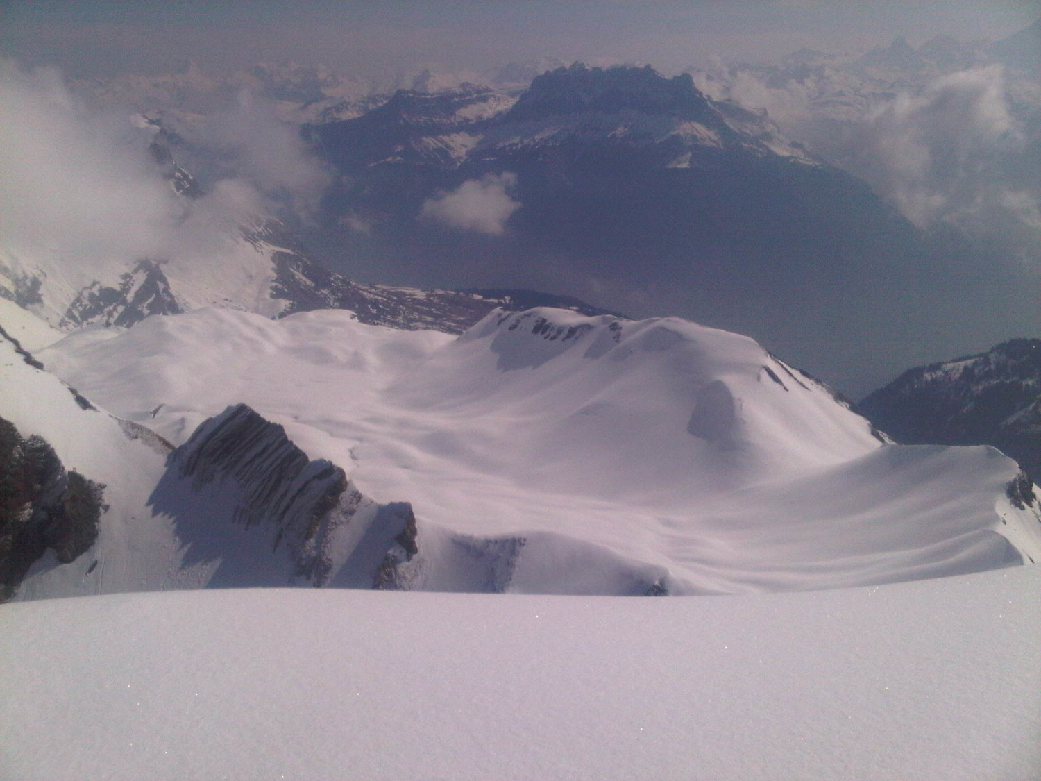 Combe des Fours, depuis l'Ambrevetta