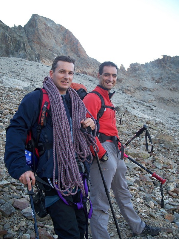 Jérôme et Vincent dans l'approche