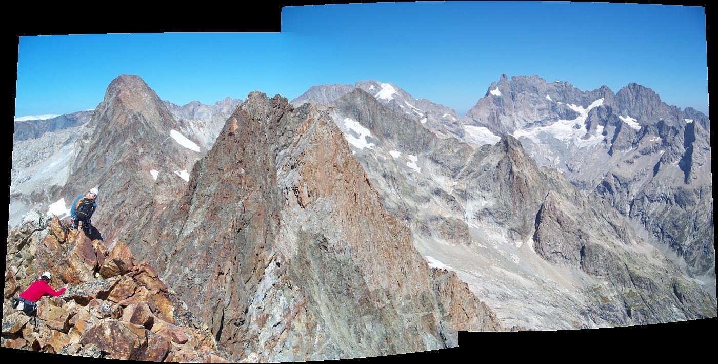 Sommet du Rouget, panoramique N
