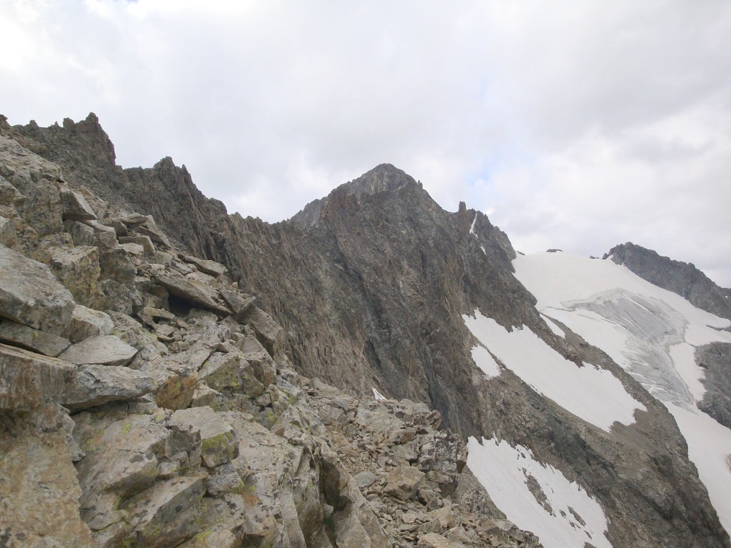 L'arête des Boeufs Rouges
