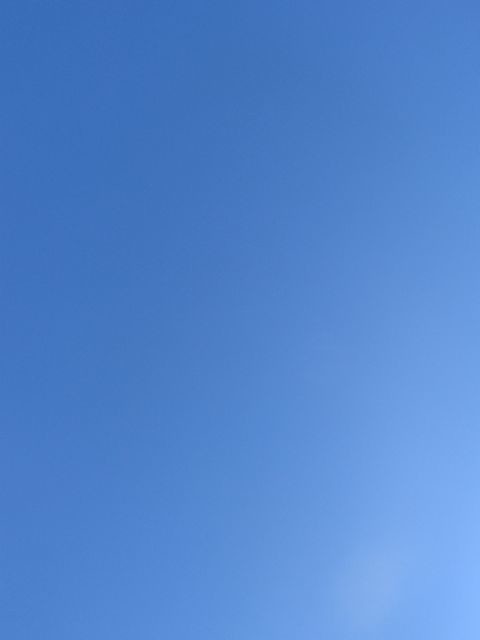 pas un avion dans le ciel aujourd'hui