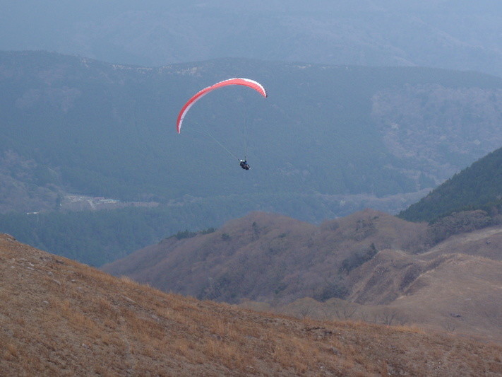La descente depuis le Sansujiyama