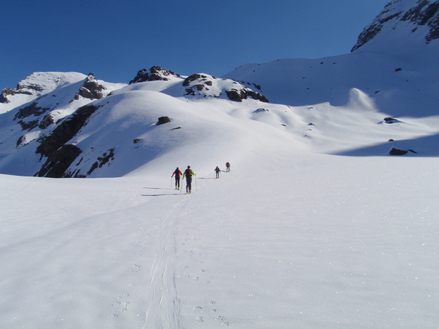 Sulla sinistra in alto la cima