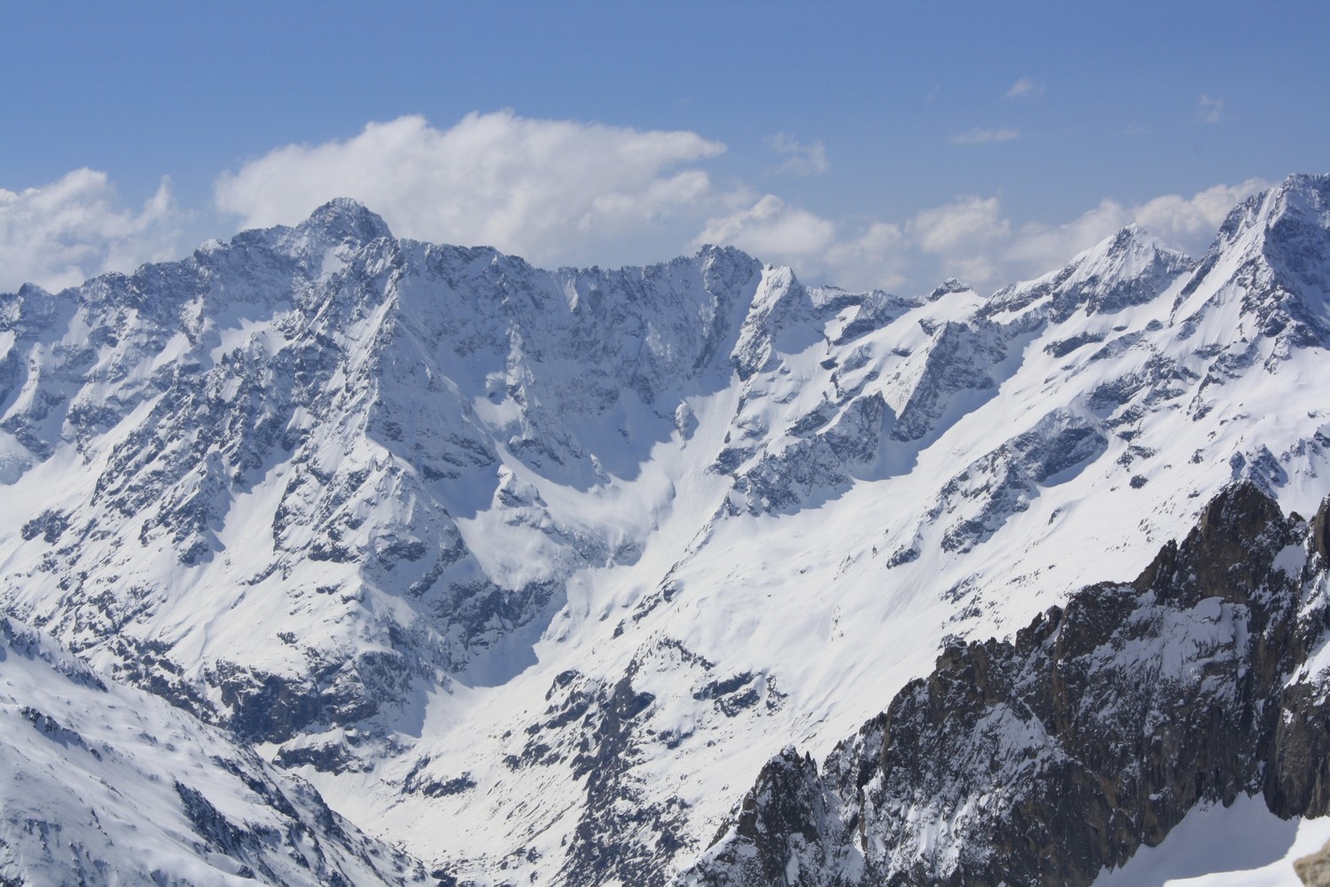 Du Col de Burlan, vers le SW