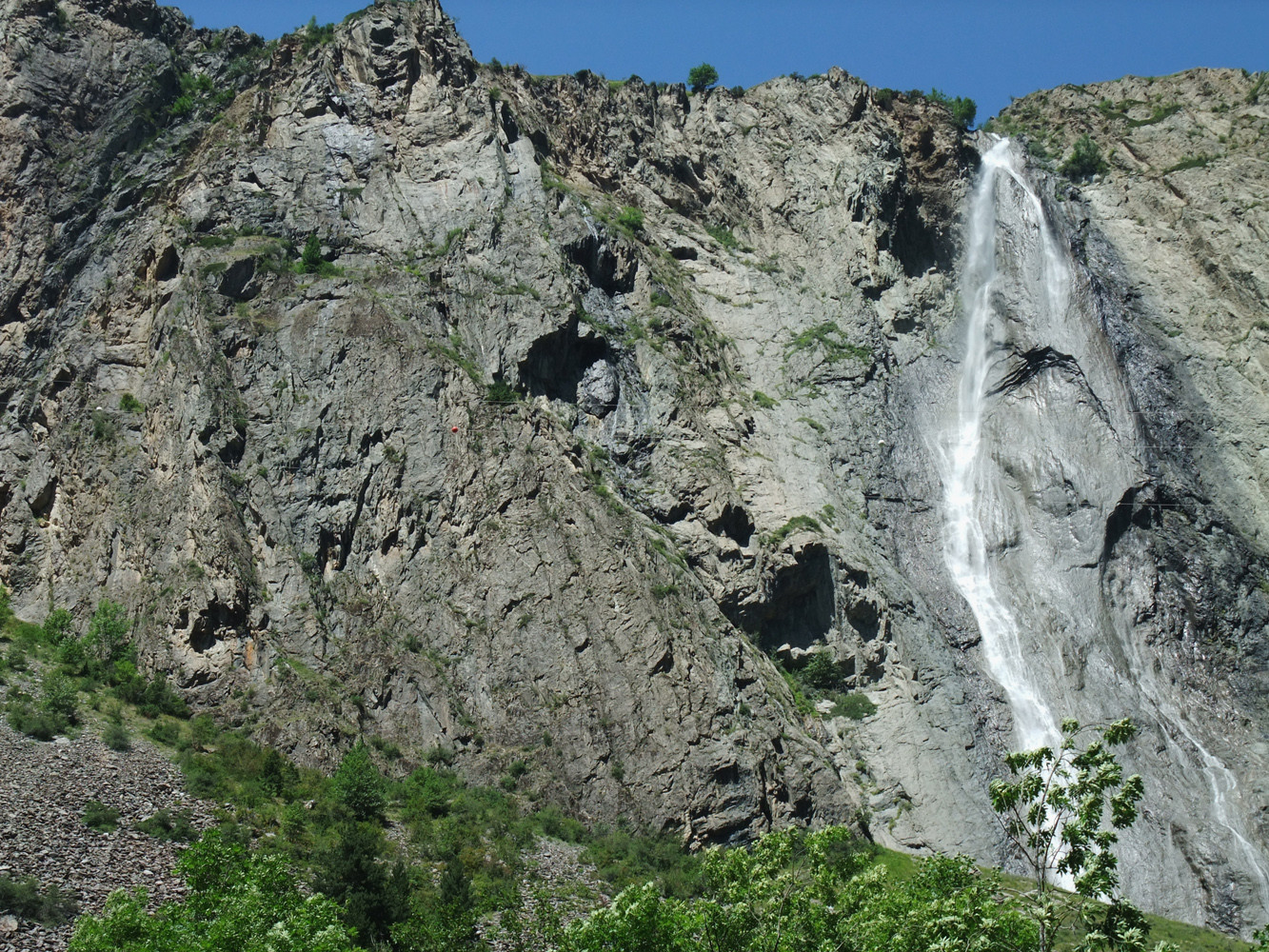 Paroi de la Pisse