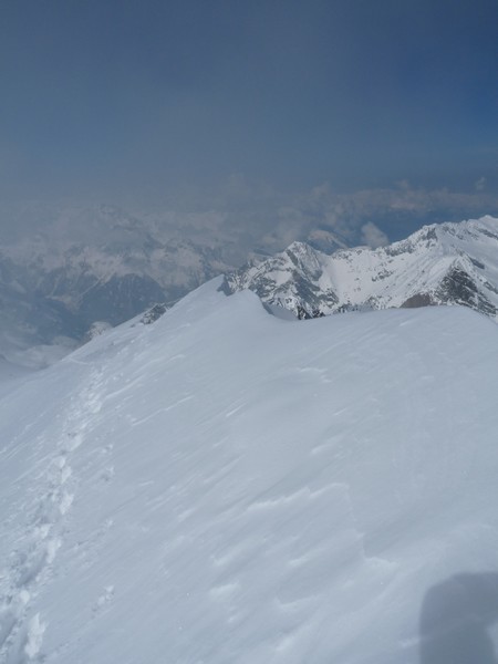 L'arête sommitale