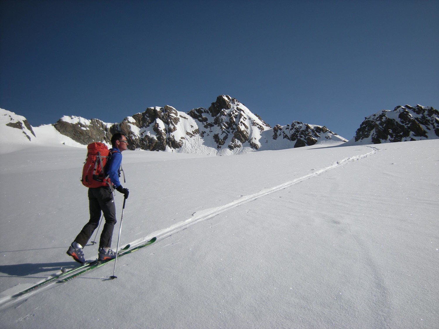 Wilerhorn. Sommet en vue.