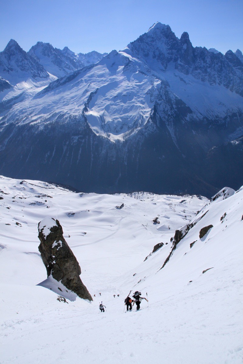 Montée à la Glière