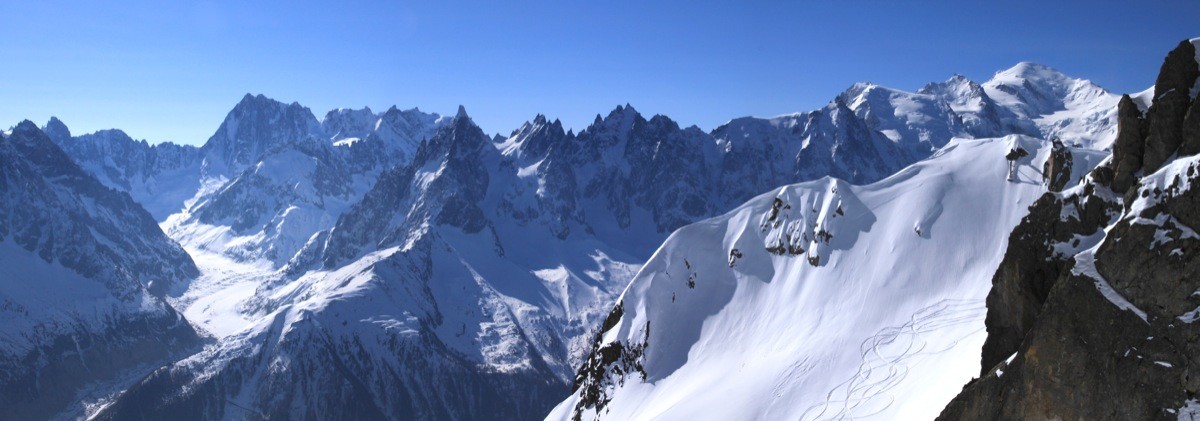 Panorama depuis le col de la Glière