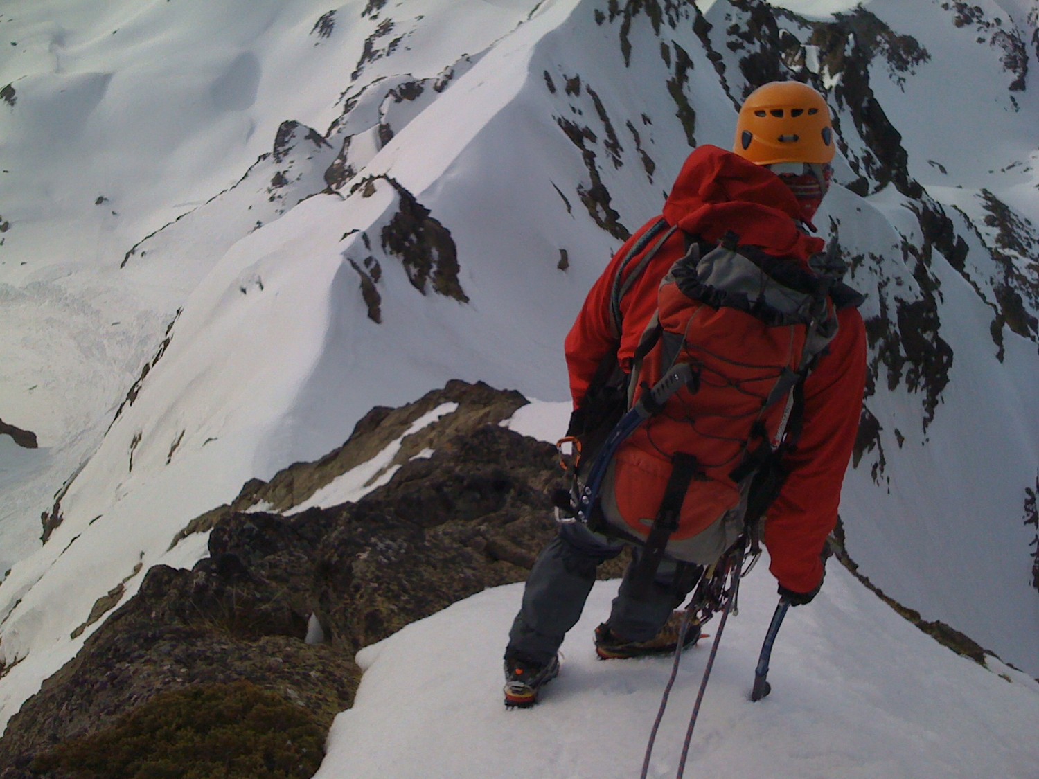 sur l'arête de peyreget