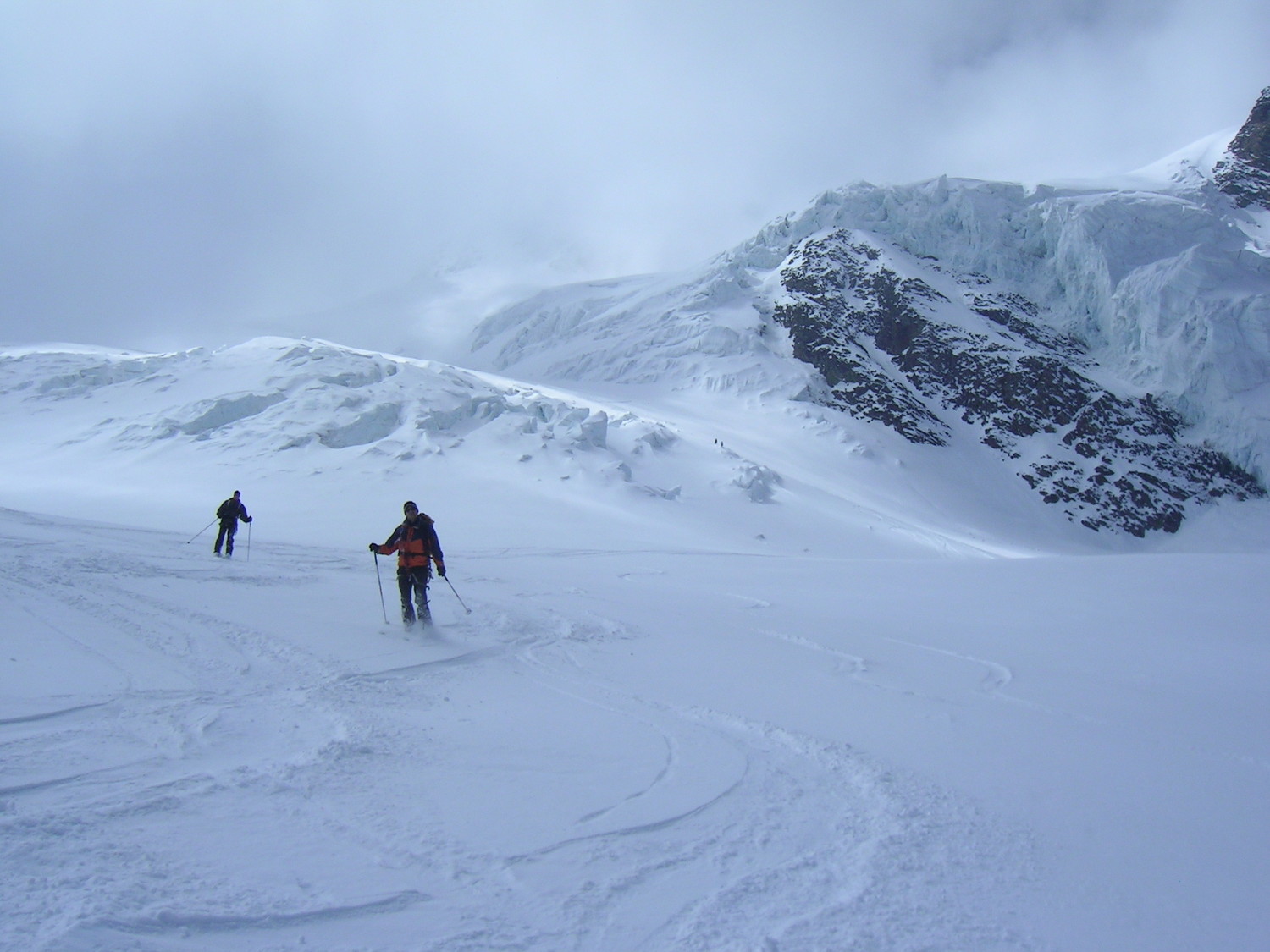Desente du Glacier de Valsorey