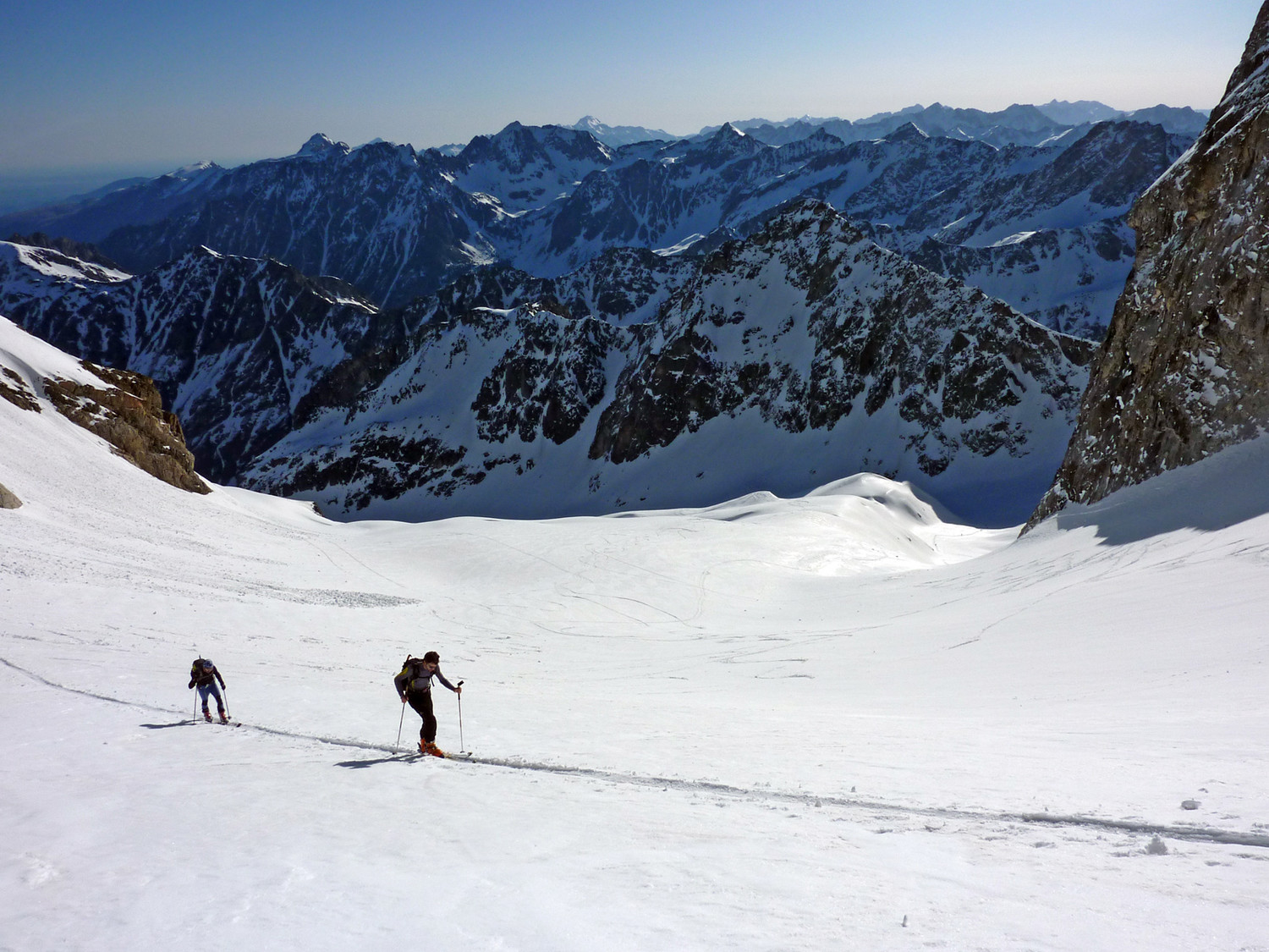 Balaîtous par Las Néous - Glacier de Las Néous