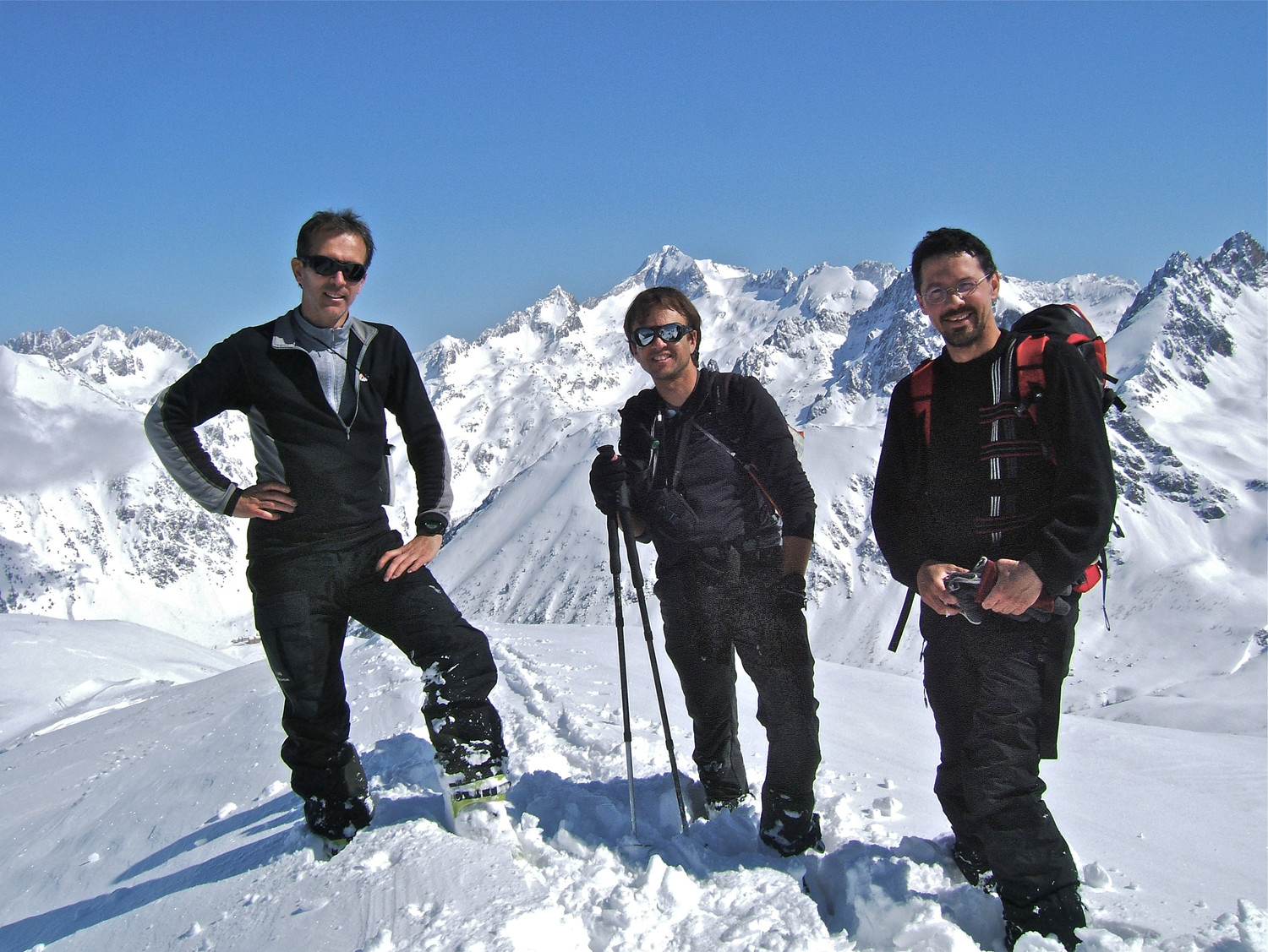 Rencontré 3 compatriotes à la Cime de Pertus
