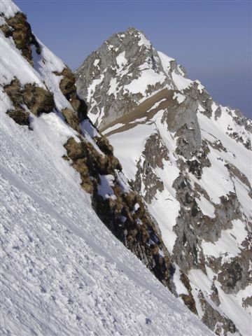 Dent d'Oche depuis le collet
