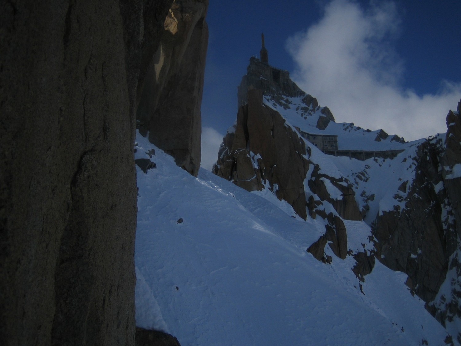 sortie sur l'arête des cosmique