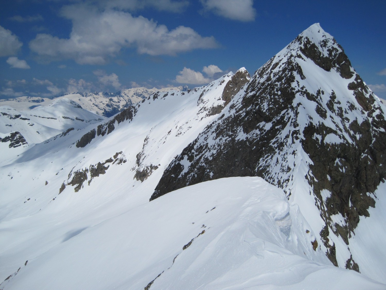 Pic du col d'Ornon, Rochail, Pointe de Malhaubert etc
