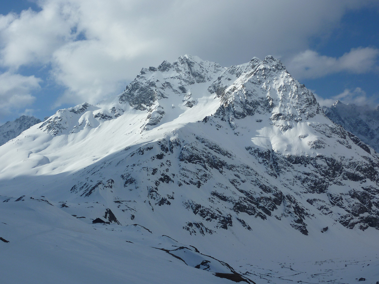 Pics de Chamoissière : versant N