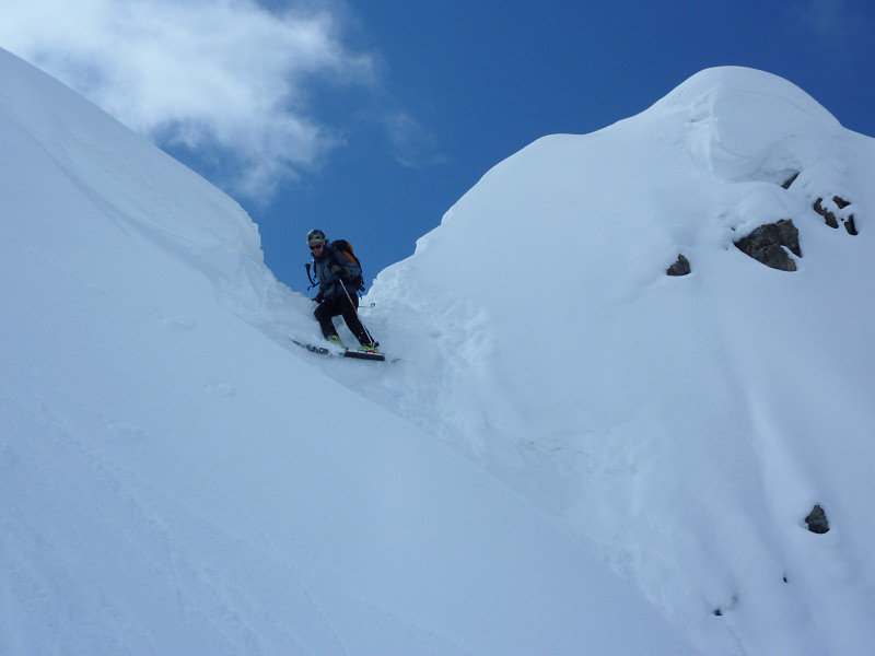 Entrée dans le couloir de la Baïonnette