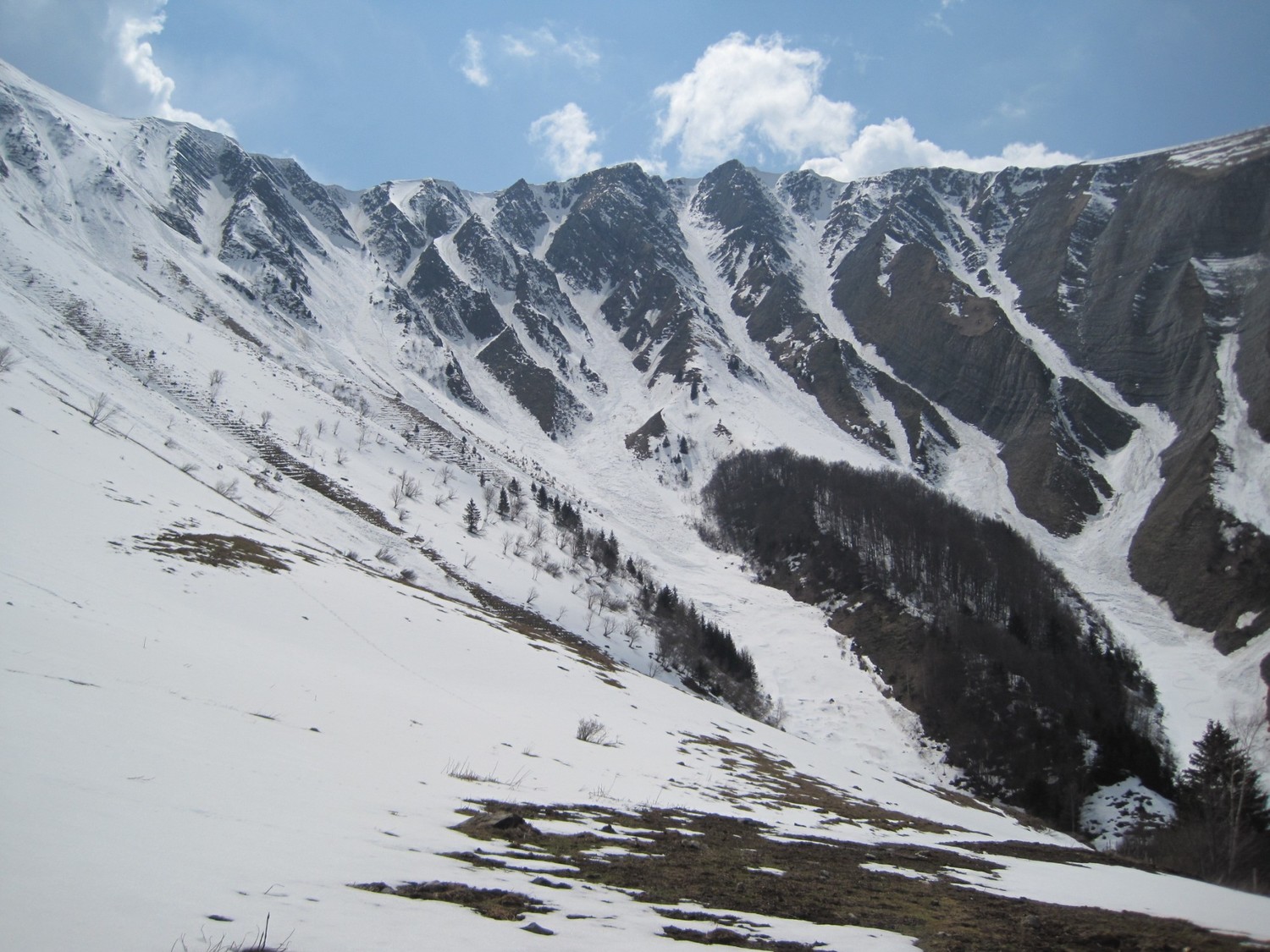 Couloirs nord du Grand Serre