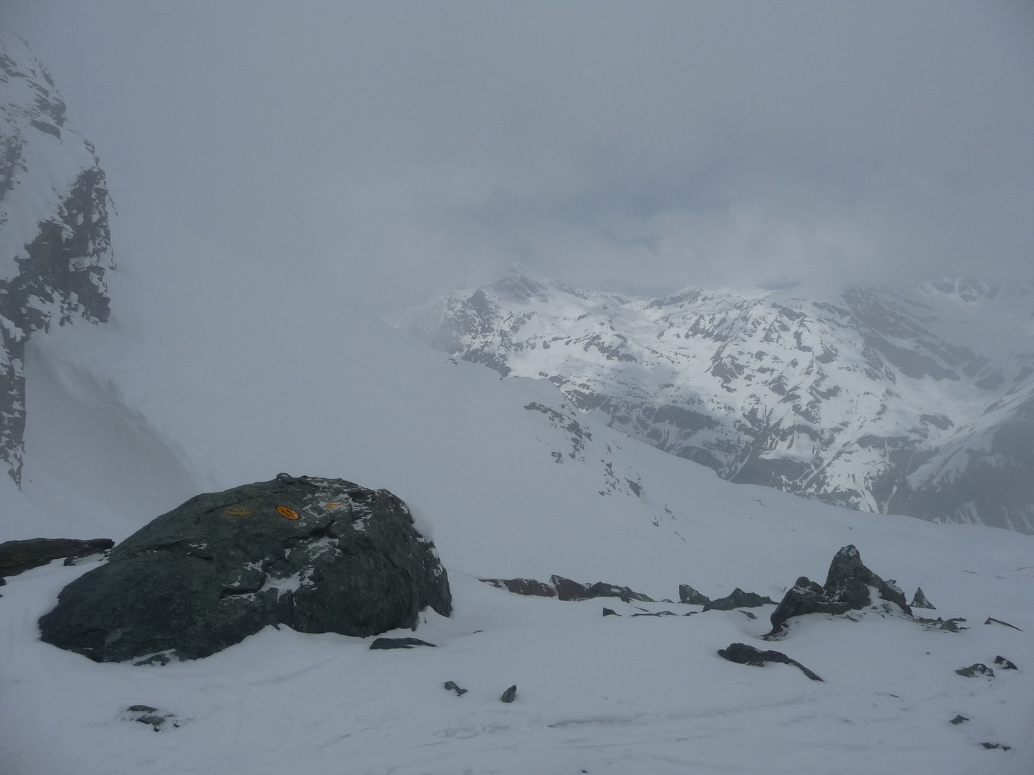 Arrivano le nuvole al Colle Leynir