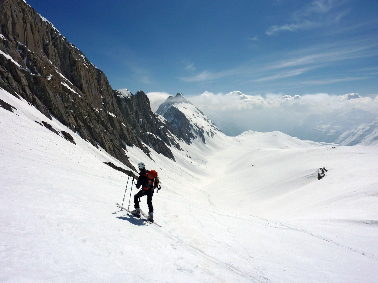 Grand Astazou - Descente vers Tuquerouille