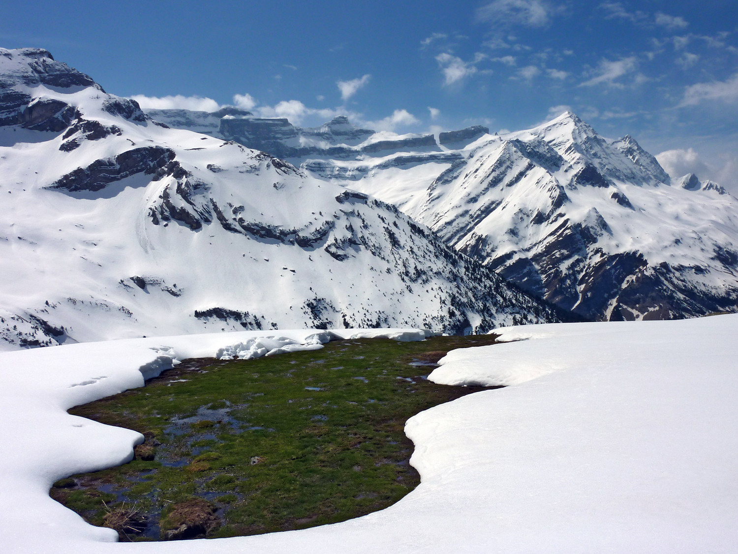 Cirque de Gavarnie depuis le refuge des Espuguettes