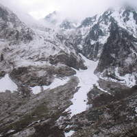 Bas de la cheminée de Cornave
