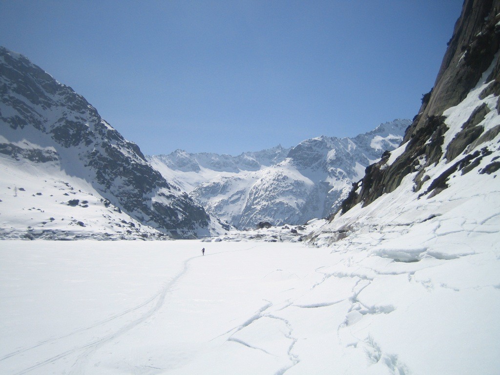 Traverée de la seconde partie du lac