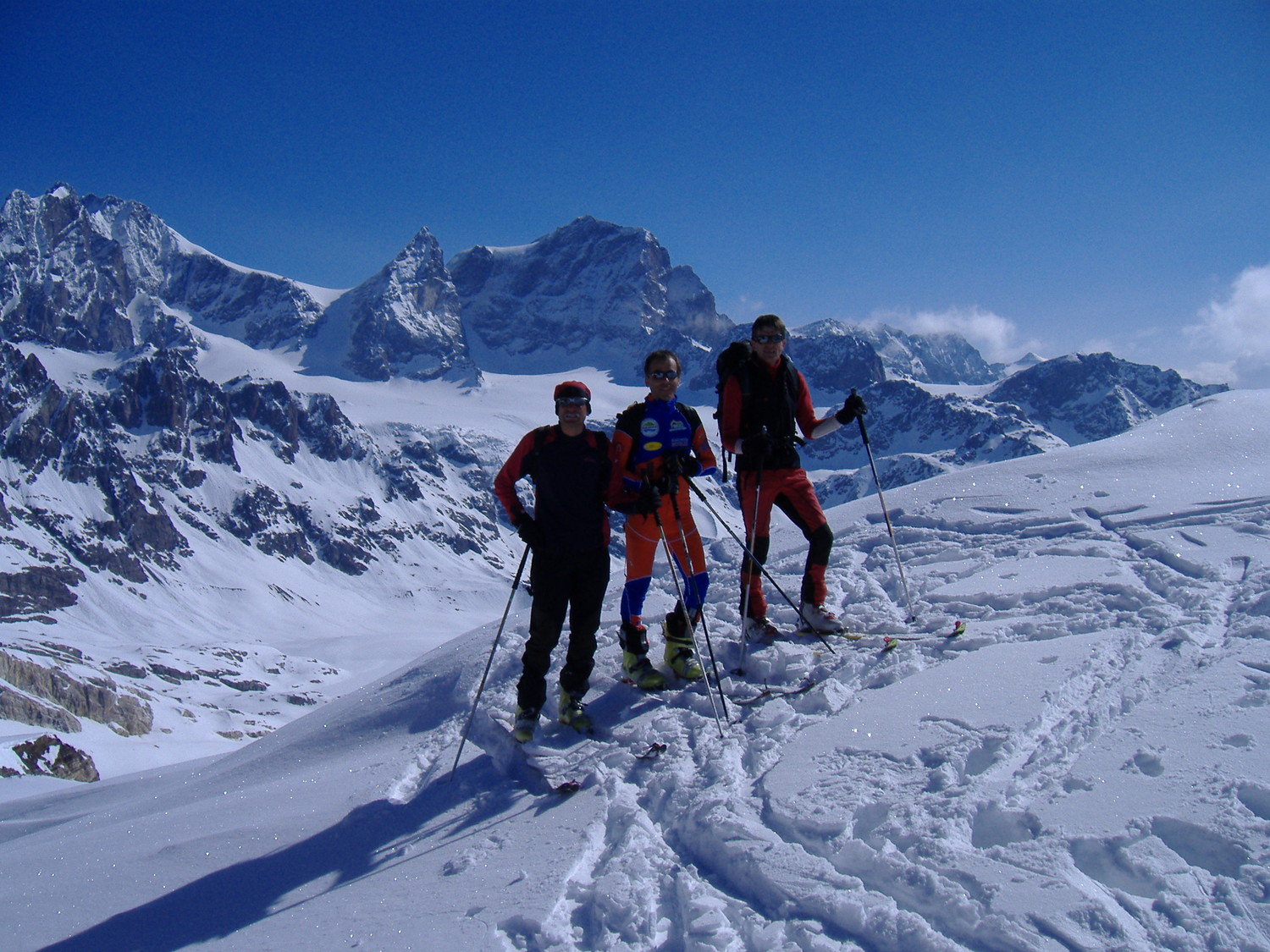 al rifugio Scerscen