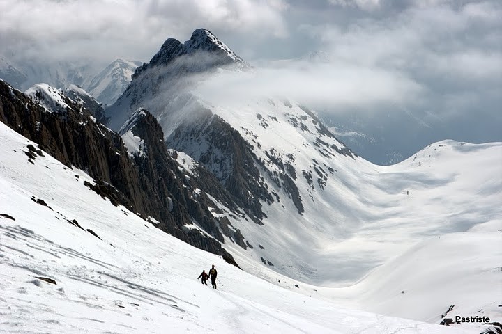 Du col Swan vers le refuge de Tuquerouye