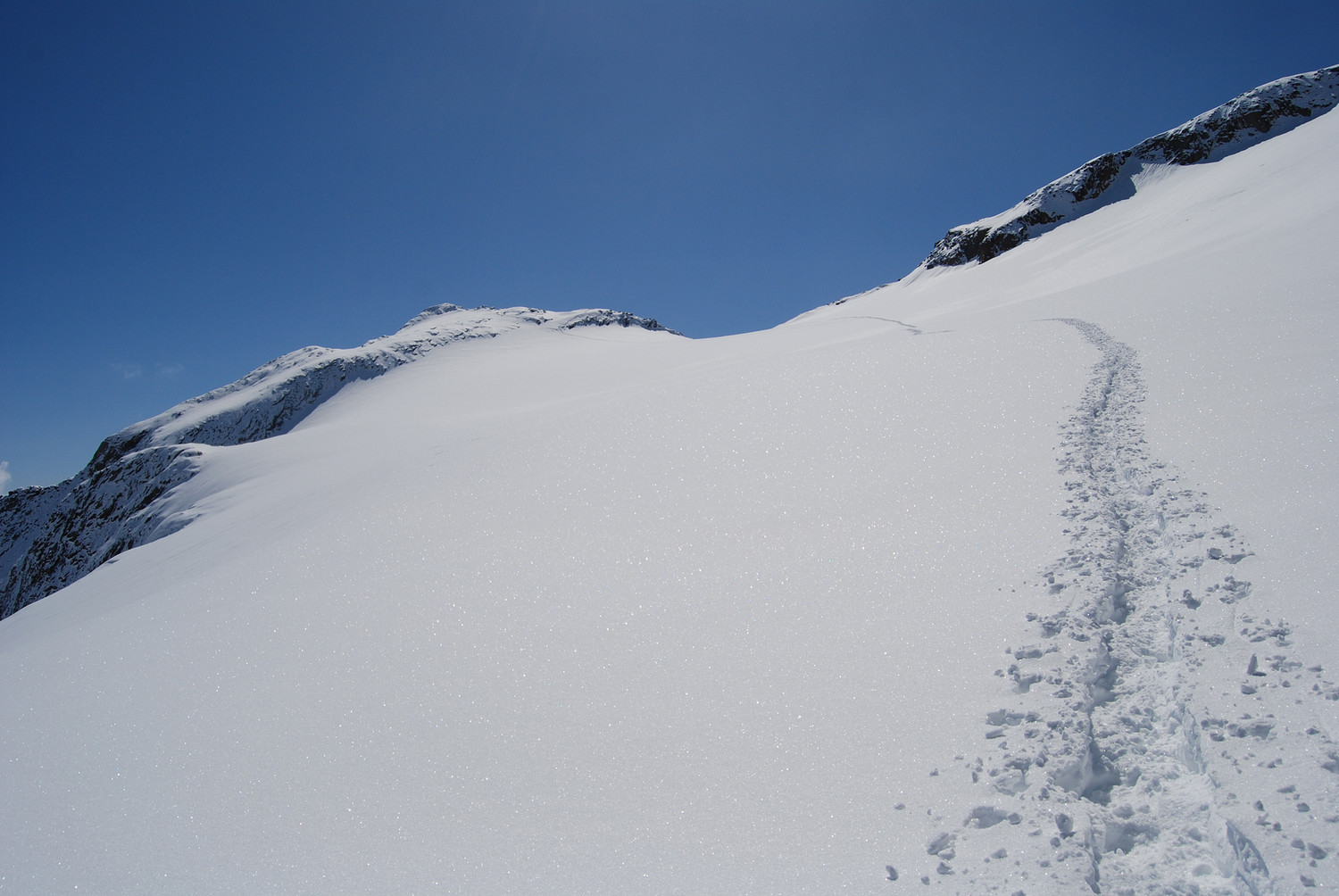 Il Tällingletscher ed il Tossenhorn 3225 m