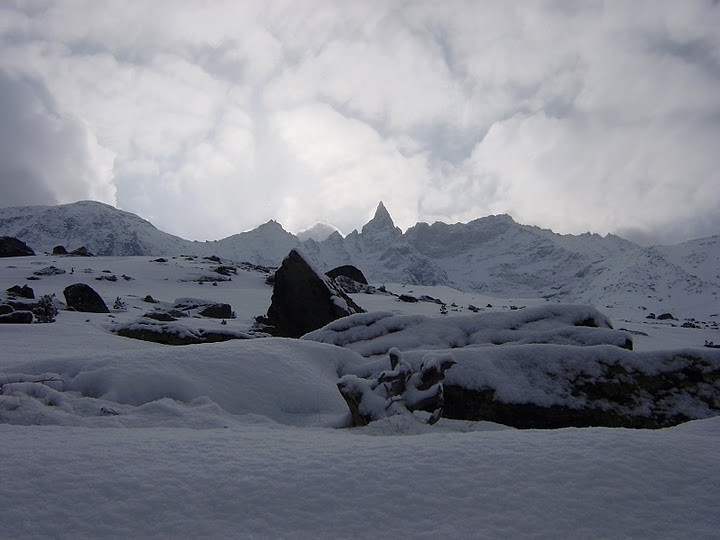 dimanche matin couvert avec les 10cm de frâiche