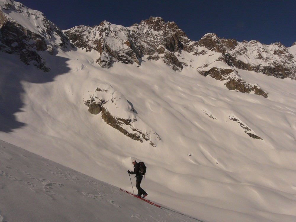 Col de Clot Châtel - Versant NW