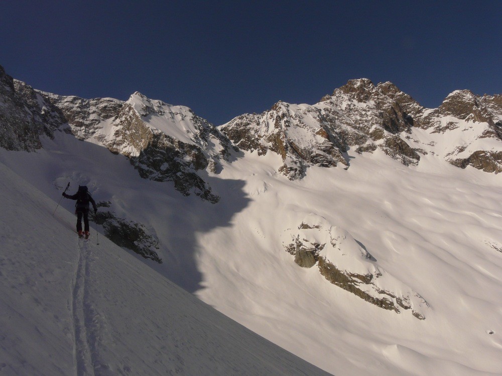 Col de Clot Châtel - Versant NW