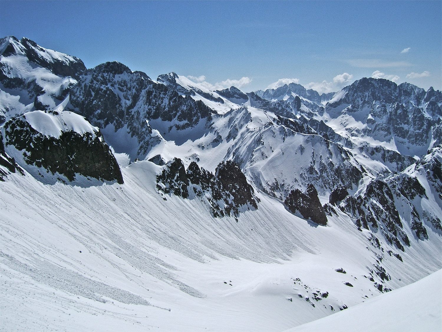 Du Gélas au Col de Fenestre.