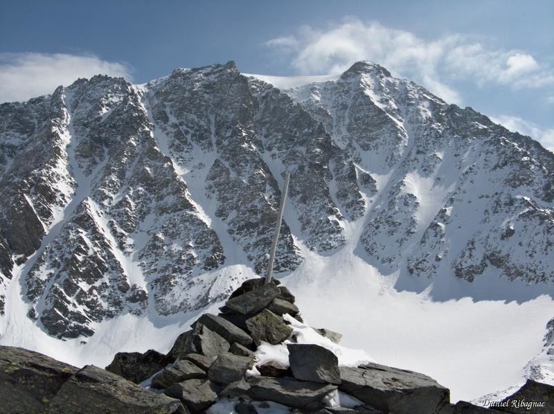 Le sommet de Testa Grisa et le mont Vélan
