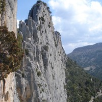 Depuis R4, le profil du Rocher Saint-Julien