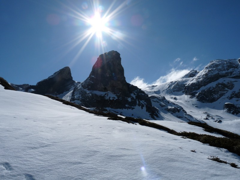 Petite et grande aiguille de l'Arcelin