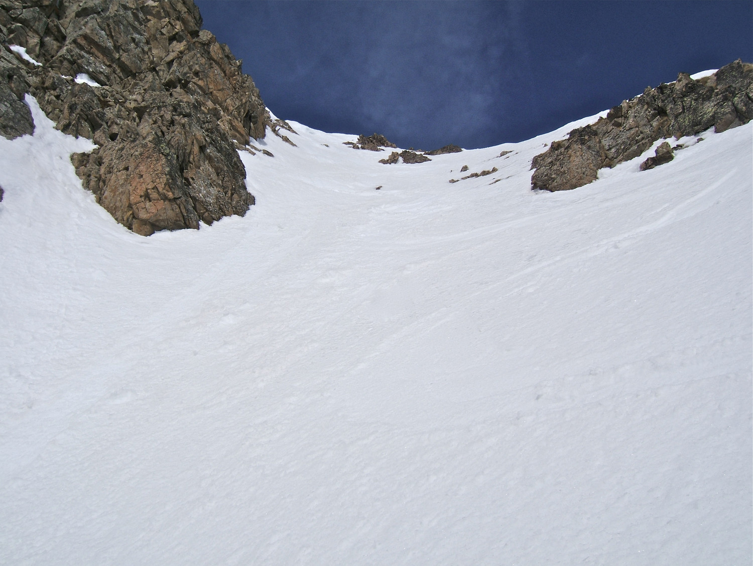 Le Haut du couloir avant le virage.
