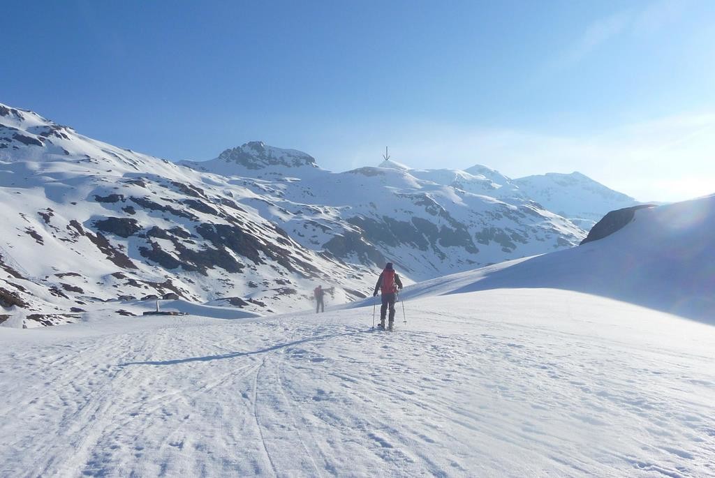 Notre objectif ds le fond sous la flêche