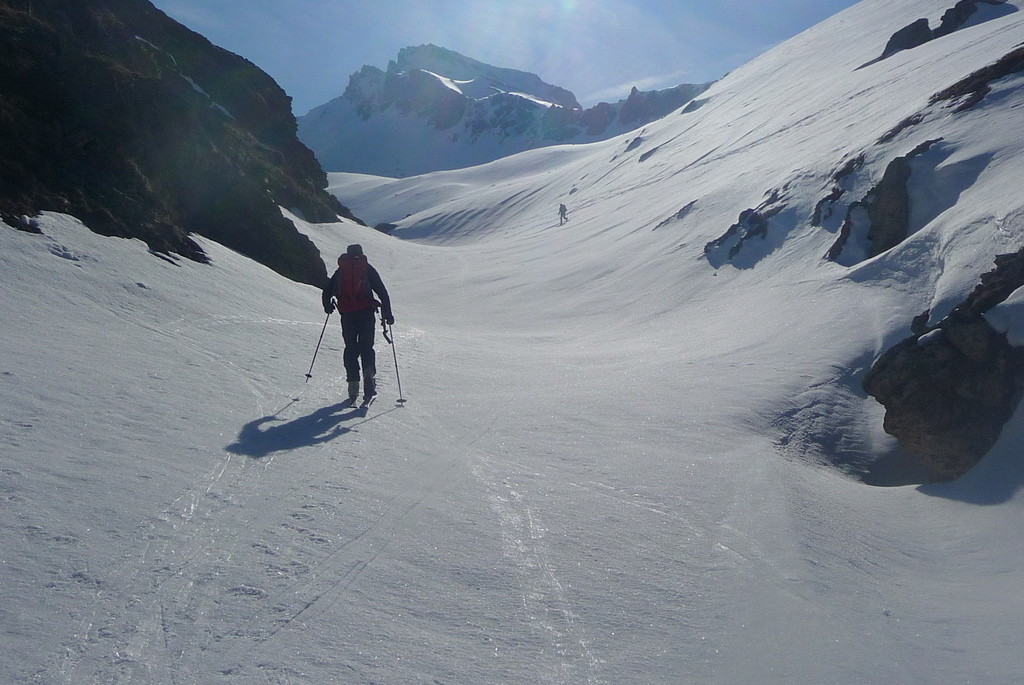 Montée ds un goulet